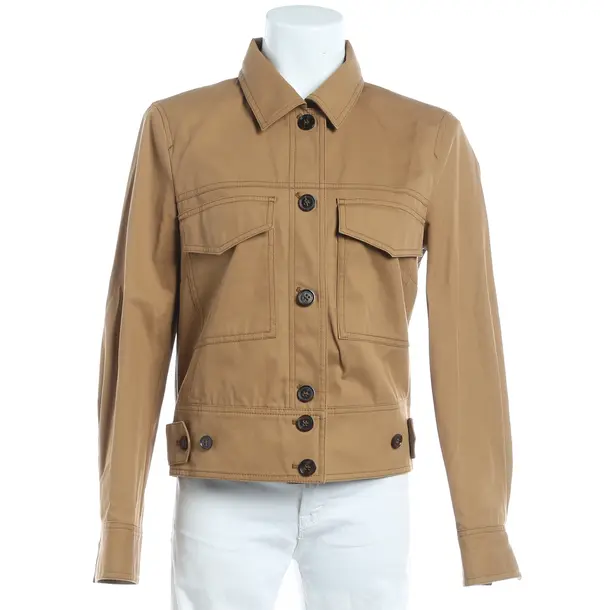 Summer Jacket, in Light Brown, Baumwolle, Marc Cain