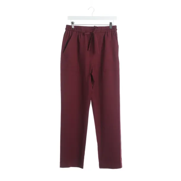 Hose, in Bordeaux, Leinen, Etro