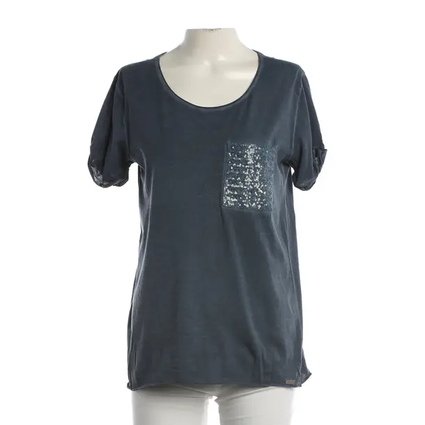 Shirt, in Grau, Baumwolle, Hugo Boss Orange