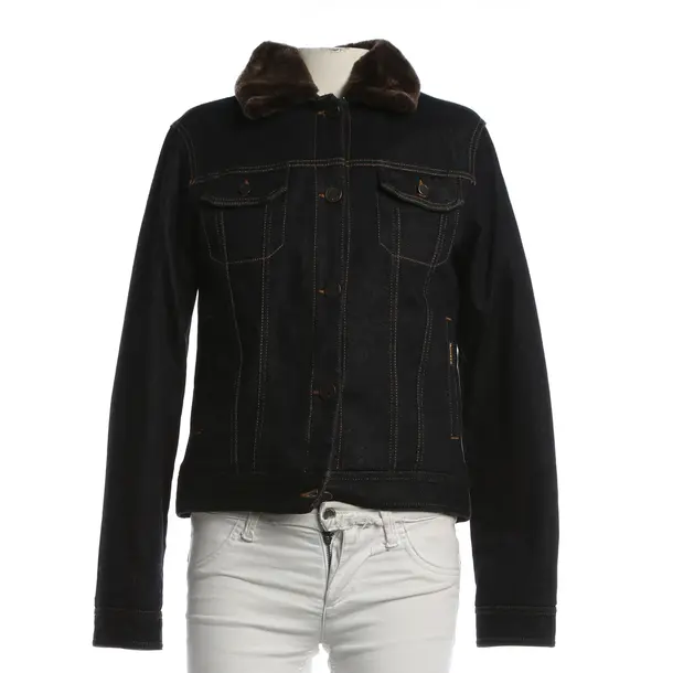 Jeansjacke, in Navy, Baumwolle, MooRER