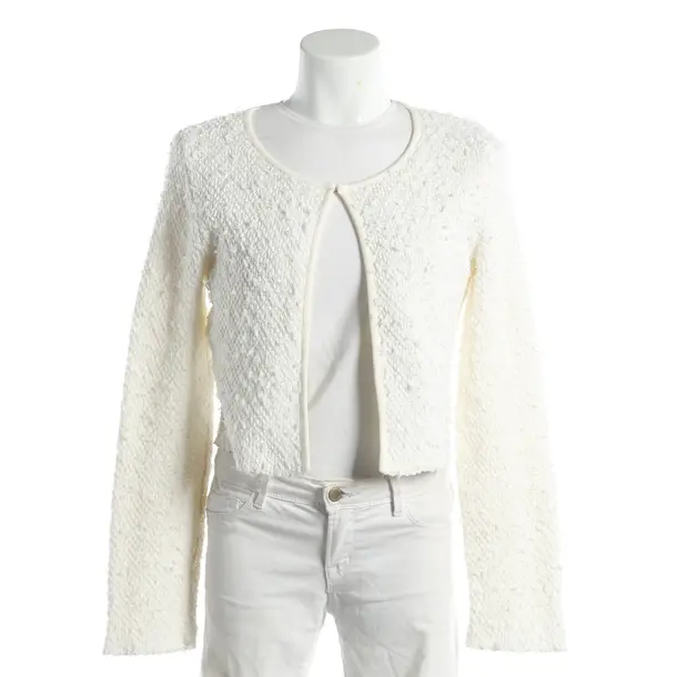 Cardigan, in White, Cotton, Marc Cain
