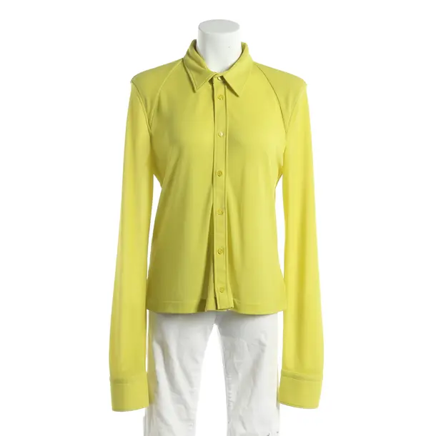 Blouse, in Olive Green, Polyester, Bottega Veneta