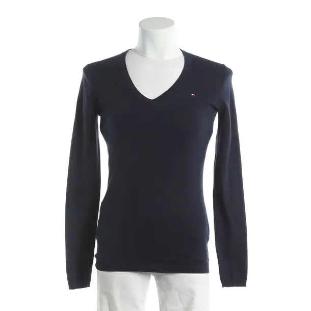 Jumper, in Navy, Cotton, Tommy Hilfiger
