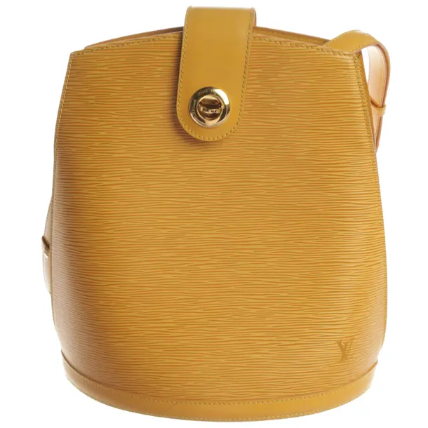 Shoulder Bag, in Orange, Leather, Louis Vuitton