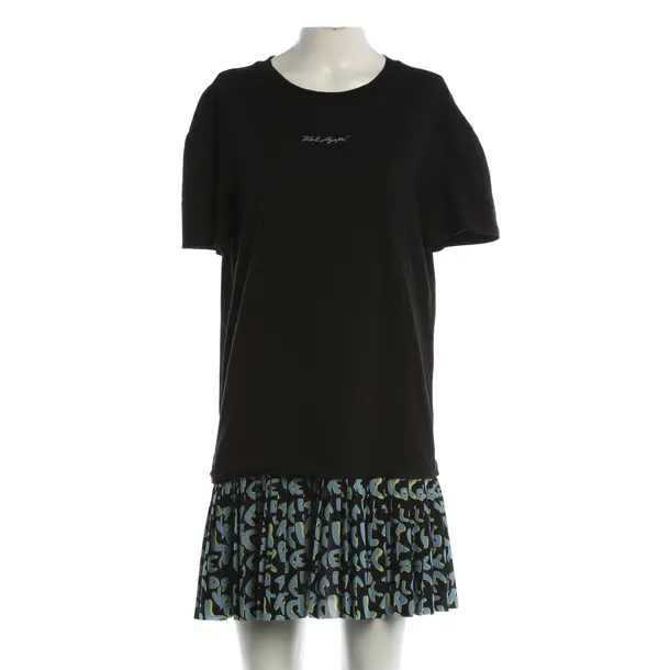 Dress, in Black, Cotton, Karl Lagerfeld