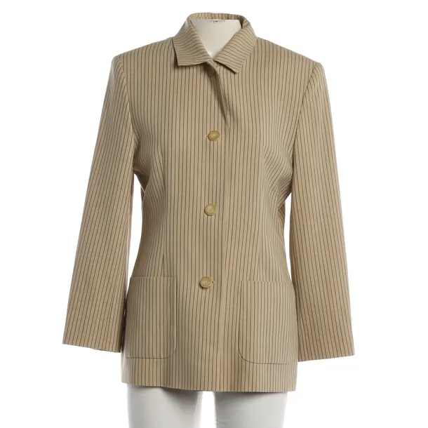 Blazer, in Beige, Wolle, Sônia Bogner