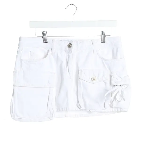 Skirt, in White, Cotton, The Attico