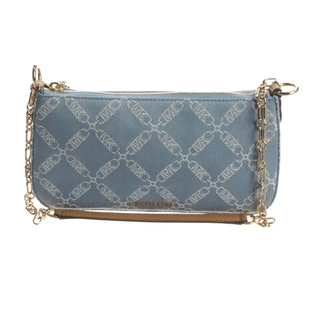 Shoulder Bag, in Blue, Cotton, Michael Kors