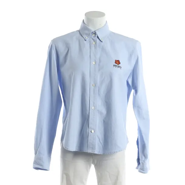 Blouse, in Light Blue, Cotton, Kenzo