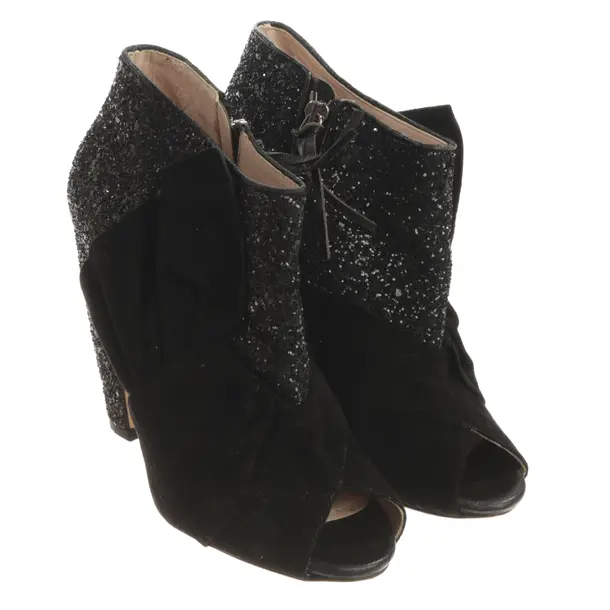 Ankle Pumps, in Black, Miu Miu