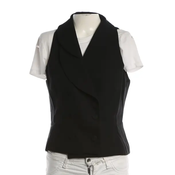 Gilet, in Nero, Lana, Emporio Armani