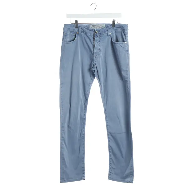 Straight Fit Jeans, in Blue, Cotton, Jacob Cohen