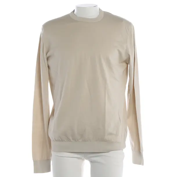 Jumper, in Beige, Cotton, Fedeli