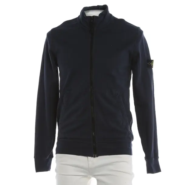 Sweatjacke, in Blau, Baumwolle, Stone Island
