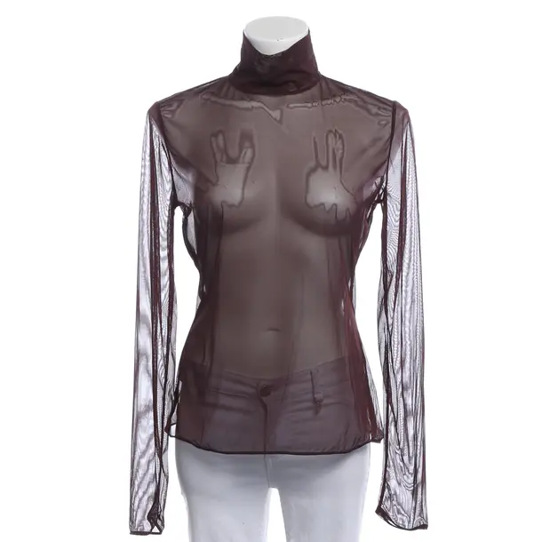 Long Sleeve Shirt, in Brown, Viscose, Wolford