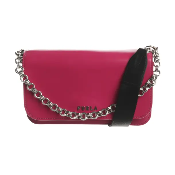 Schultertasche, in Rosa, Leder, Furla