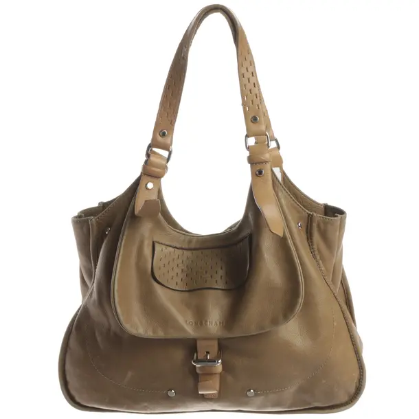 Shopper, in Hellbraun, Leder, Longchamp
