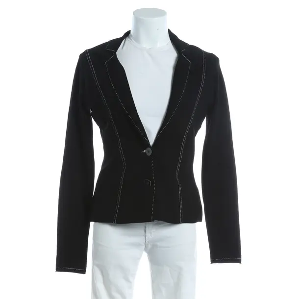 Blazer, in Black, Viscose, Marc Cain