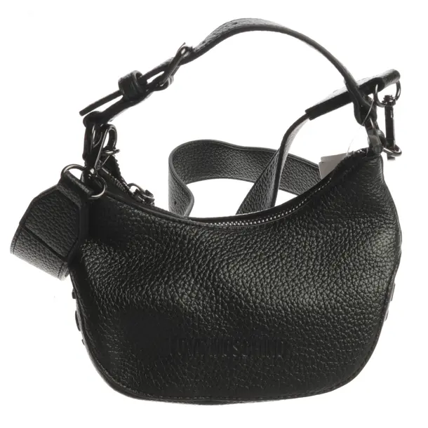 Borsetta, in Nero, Pelle, Amore Moschino