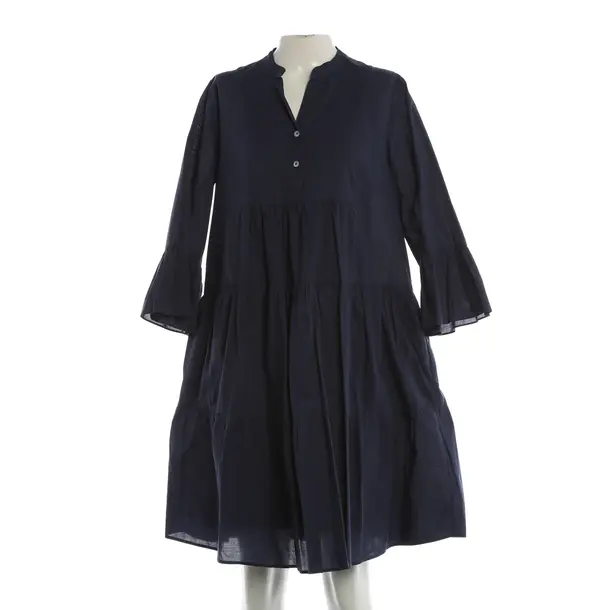 Kleid, in Navy, Baumwolle, Van Laack