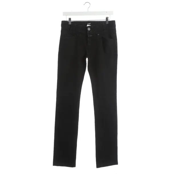 Jeans slim fit, in Grigio scuro, Cotone, Chiuso