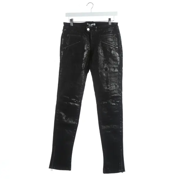 Hose, in Schwarz, Baumwolle, Pierre Balmain