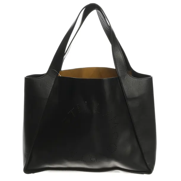 Shopper Bag, in Black, Kunstleder, Stella McCartney