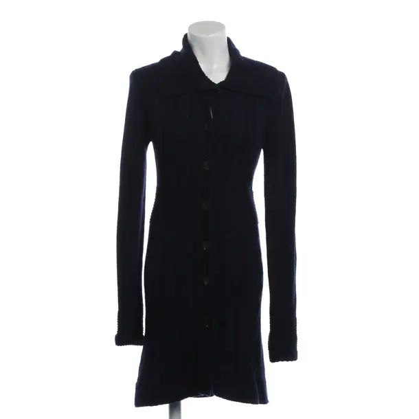 Dress, in Navy, Wool, GC Fontana