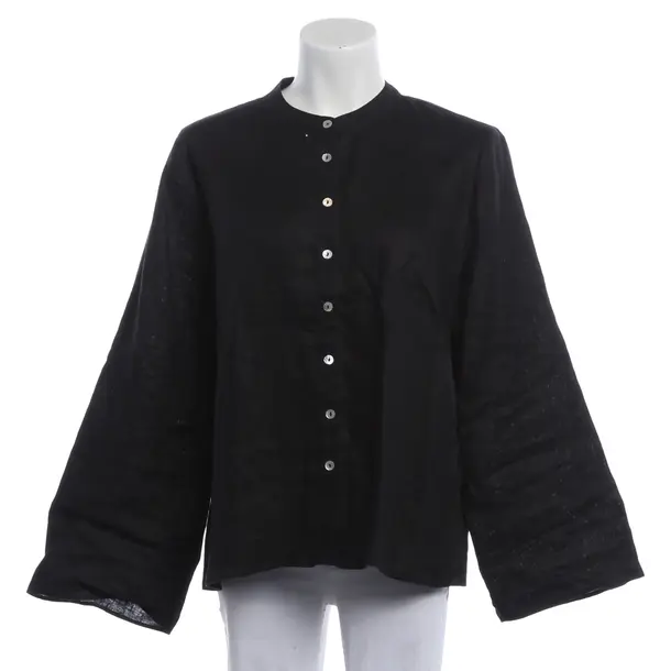 Blouse, in Black, Leinen, Mrs & Hugs
