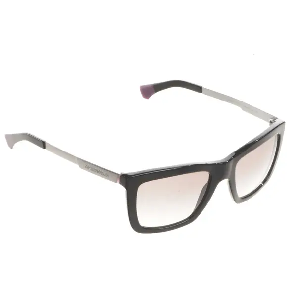 Sonnenbrille, in Schwarz, Kunststoff / Metall, Emporio Armani