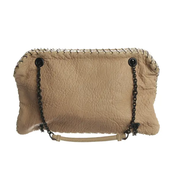 Schultertasche, in Nude, Leder, Bottega Veneta