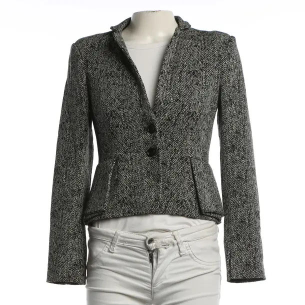 Blazer, in Black, Viscose, Patrizia Pepe