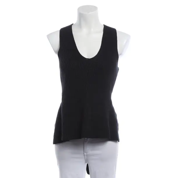 Top, in Black, Linen, Joseph