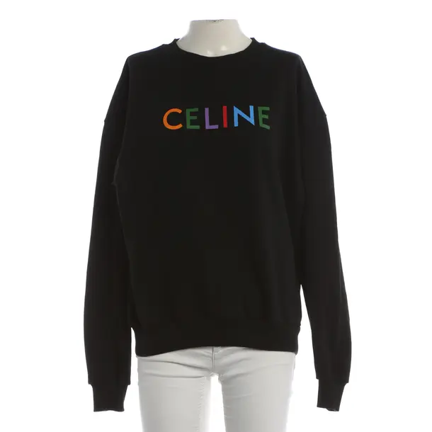 Felpa, in Nero, Cotone, Céline
