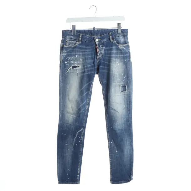 Straight Fit Jeans, in Blue, Cotton, Dsquared