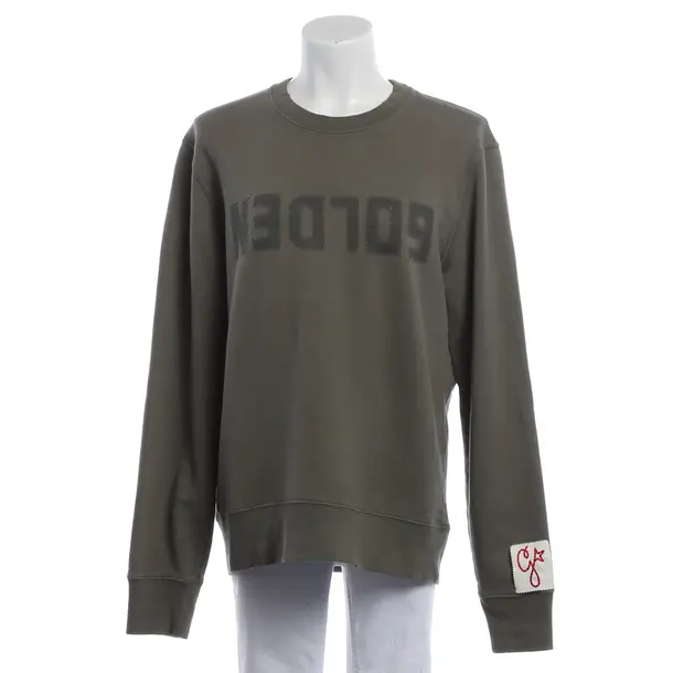 Sweatshirt, in Brown, Cotton, Golden Goose