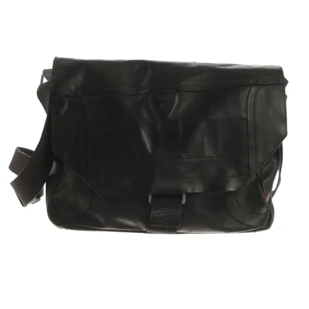 Laptoptasche, in Schwarz, Leder, Strellson
