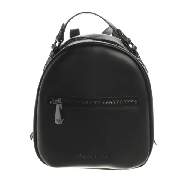Rucksack, in Schwarz, Leder, Armani Jeans