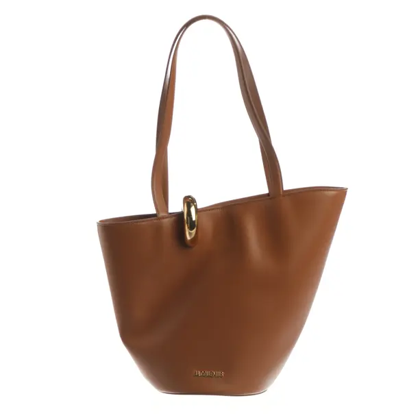 Shopper, in Braun, Leder, Jacquemus