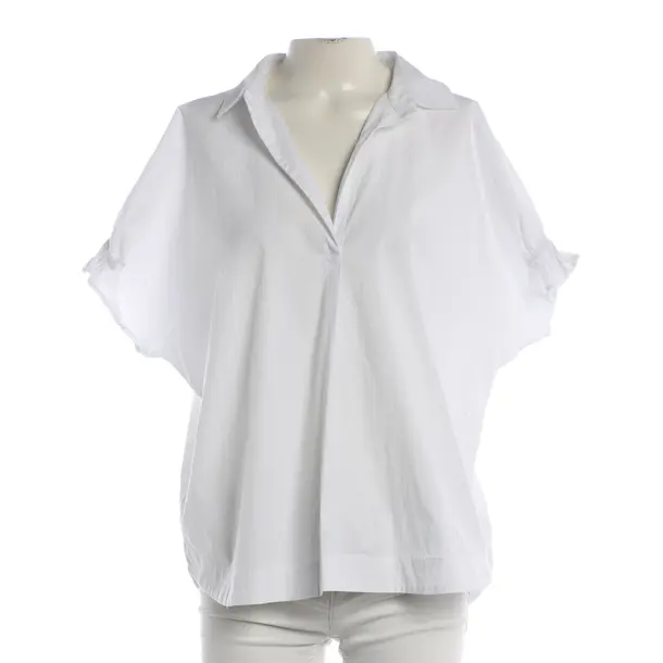 Bluse, in Weiß, Baumwolle, 0039 Italy