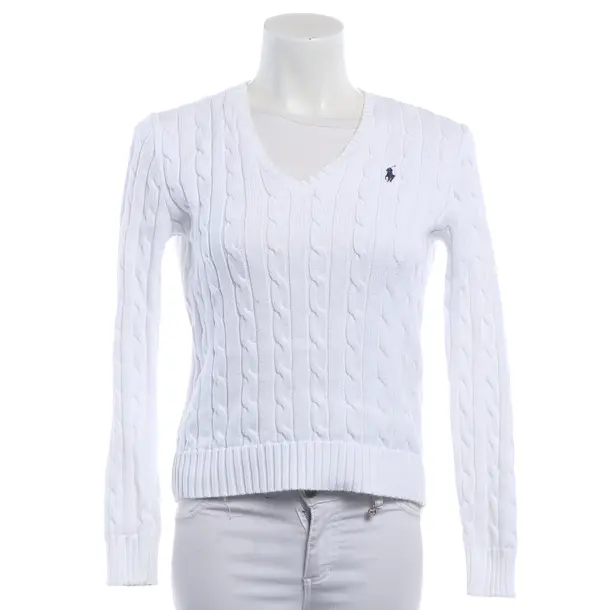 Jumper, in White, Baumwolle, Polo Ralph Lauren