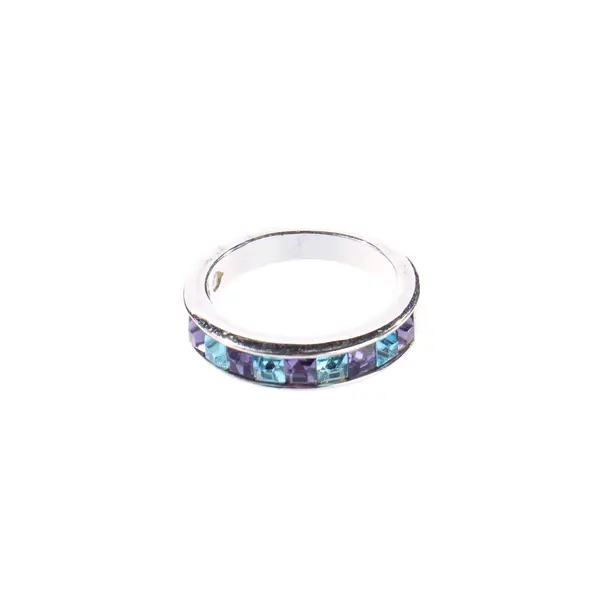 Ring, in Silber, Metall (metallisch, metallisiert), Swarovski