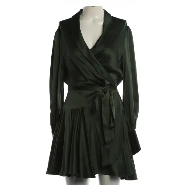 Cocktail Dress, in Dark Green, Seide, Zimmermann