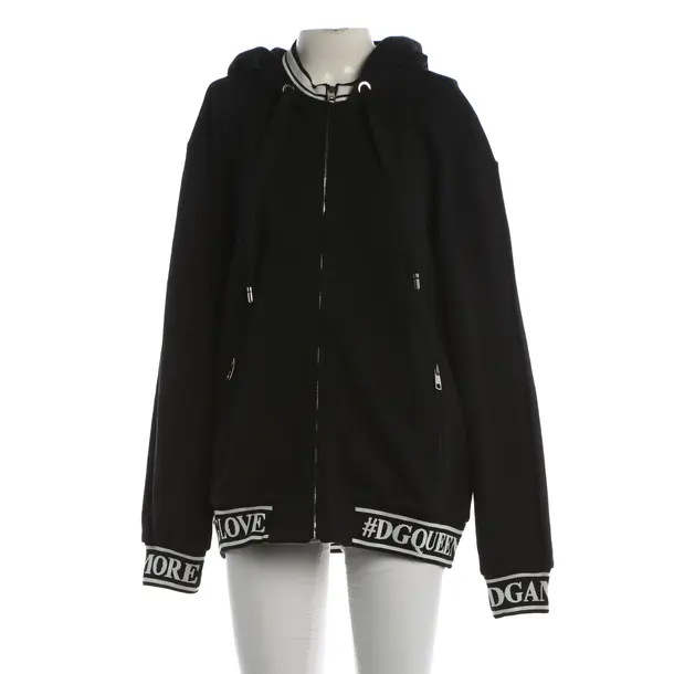 Hoodie, in Black, Baumwolle, Dolce & Gabbana