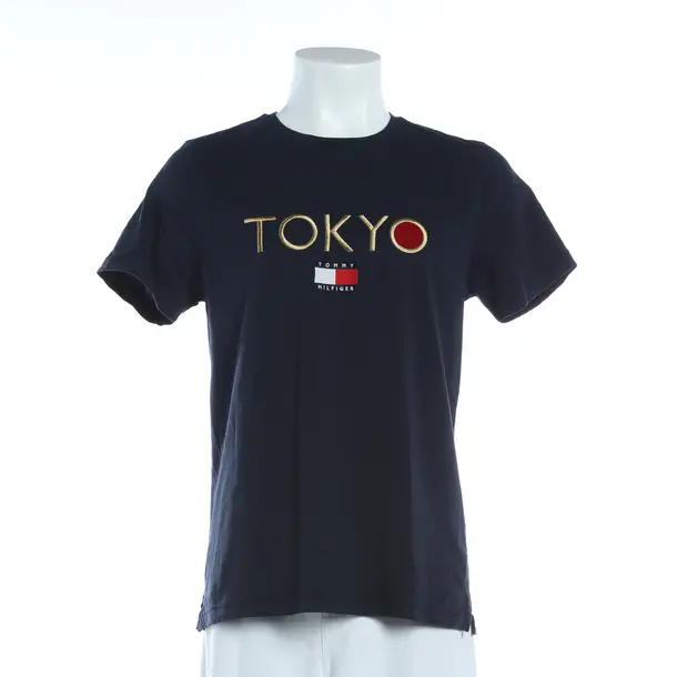 T-Shirt, in Navy, Baumwolle, Tommy Hilfiger