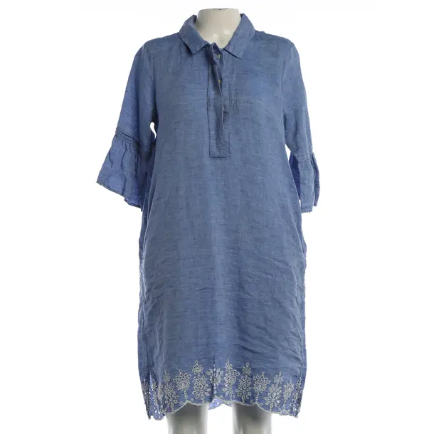 Dress, in Blue, Linen, Princess goes Hollywood