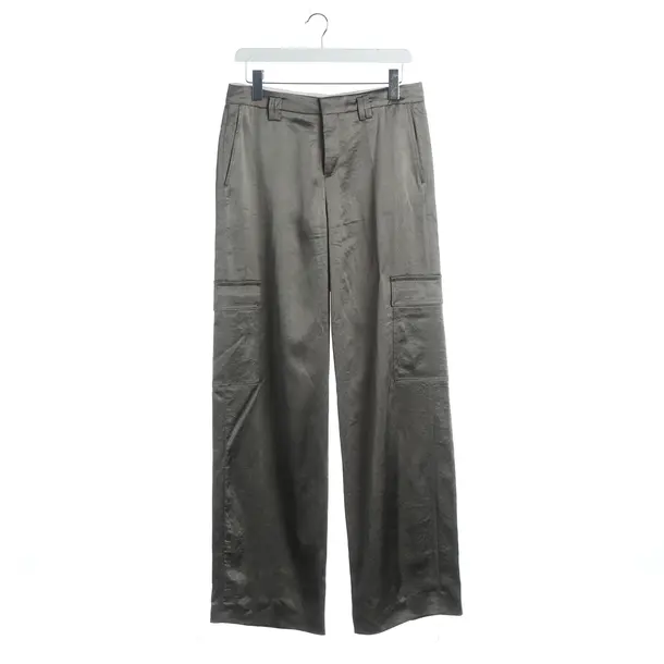 Pantaloni, in Grigio scuro, Triacetato, Drykorn