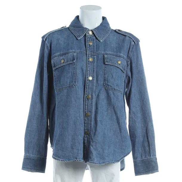 Camicia in denim, in Blu, Cotone, Michael Kors