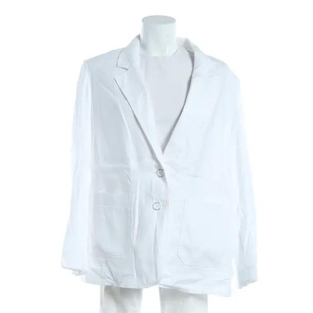 Blazer, in White, Baumwolle, Marc Cain Sports