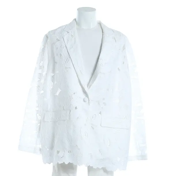 Blazer, in Weiß, Baumwolle, Hugo Boss Black Label